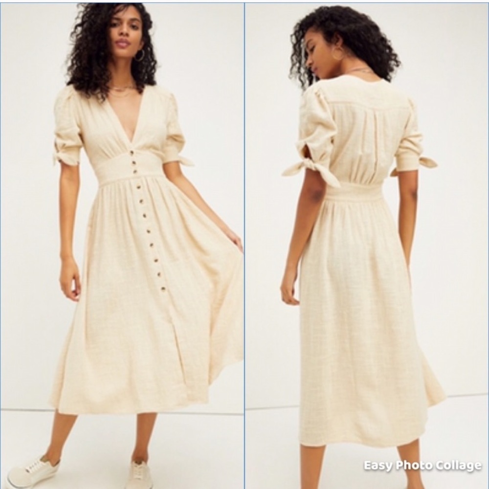 SOLD [Free People] All My Love Dress - Picture 2 of 4